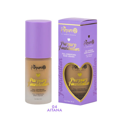 BASE LIQUIDA FULL COBERTURA PURPURE