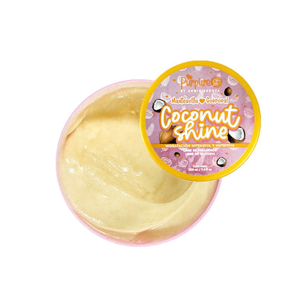 MANTEQUILLA CORPORAL COCONUT SHINE 220ML PURPURE