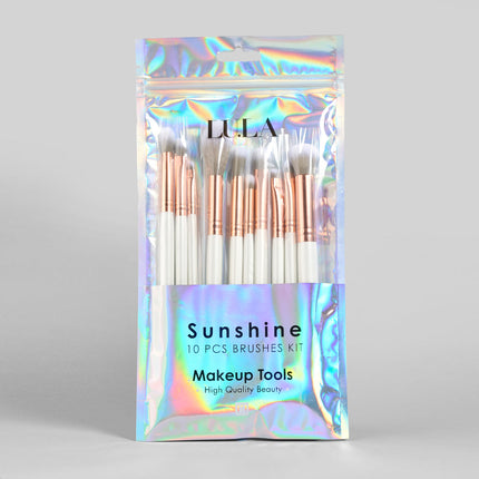 KIT DE BROCHAS X10 SUNSHINE LULA