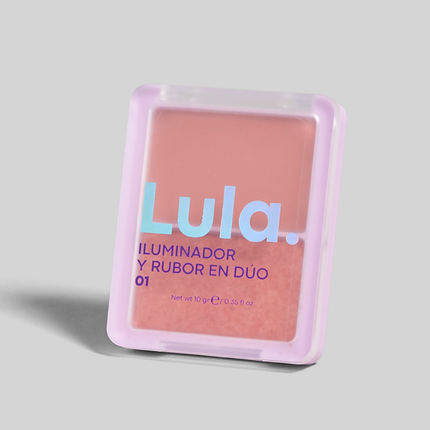 ILUMINADOR Y RUBOR EN DÚO LULA BEAUTY