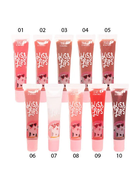 BRILLO GLOSS KISS LIPS TRENDY