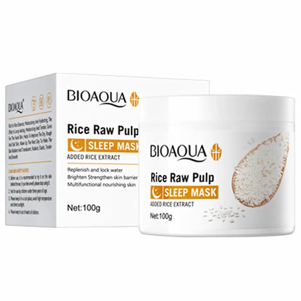 MASCARILLA NOCTURNA ARROZ BIOAQUA