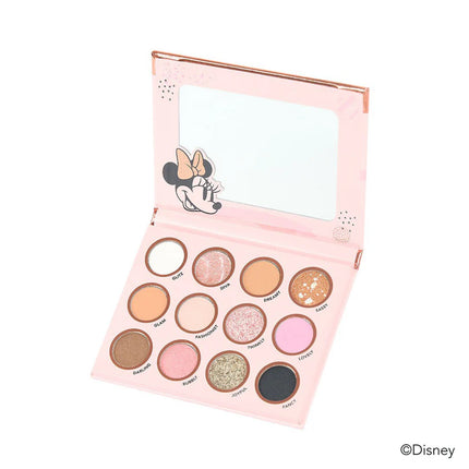 PALETA DE SOMBRAS MINNIE MOUSE 12 TONOS MIIS COSMETICS