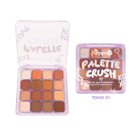 PALETA DE SOMBRAS X16 CRUSH PURPURE