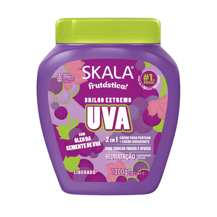 CREMA PARA PEINAR 2 EN 1 UVA FRUTASTICA SKALA
