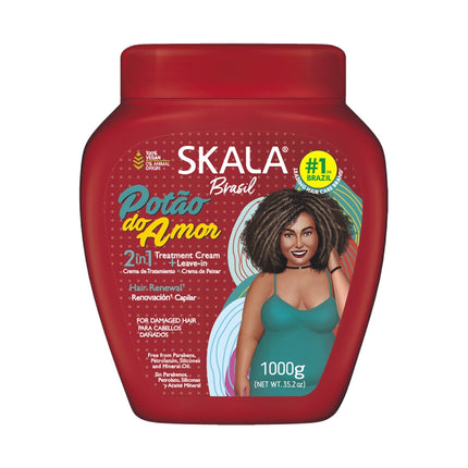 CREMA PARA PEINAR 2 EN 1 POTAO DE AMOR SKALA