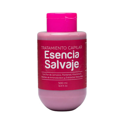 TRATAMIENTO CAPILAR CON FLOR DE JAMAICA FRUTO SALVAJE