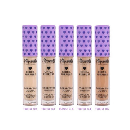 CORRECTOR LÍQUIDO CHICA PURPURE