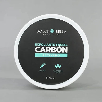 EXFOLIANTE FACIAL CARBÓN ACTIVADO DOLCE BELLA