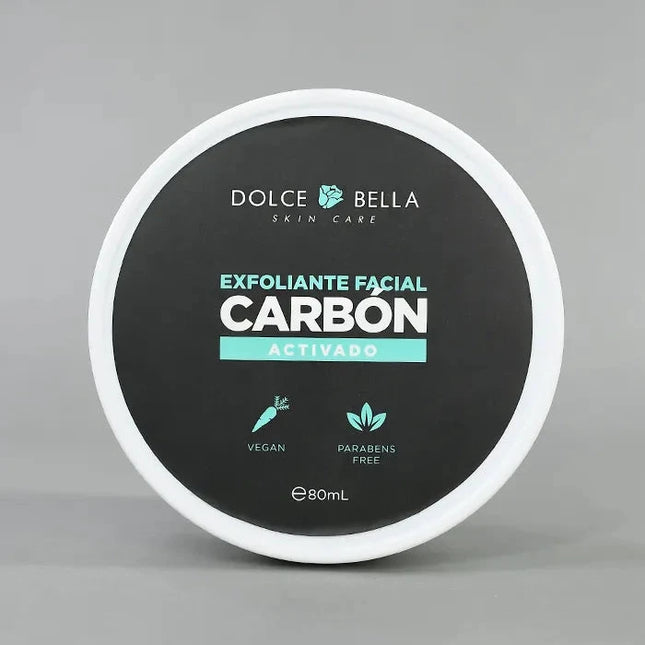 EXFOLIANTE FACIAL CARBÓN ACTIVADO DOLCE BELLA
