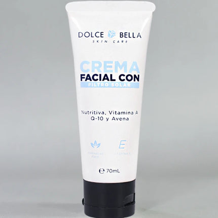 CREMA FACIAL CON FILTRO SOLAR DOLCE BELLA