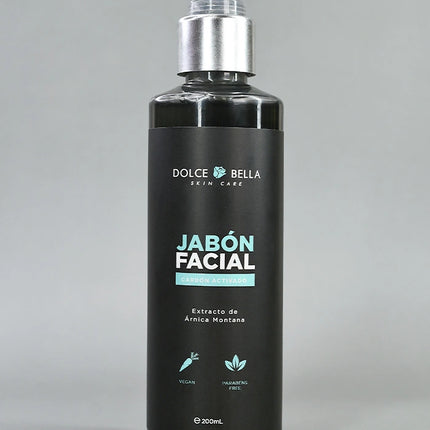 JABON FACIAL CARBÓN ACTIVADO DOLCE BELLA