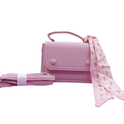 BOLSO ELEGANTE DAMA BROCHE BOTON