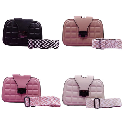 BOLSO ELEGANTE DE DAMA CUADROS