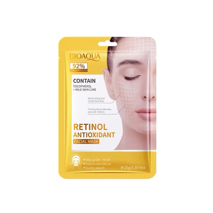 MASCARILLA EN VELO ANTIOXIDANTE CON RETINOL BIOAQUA