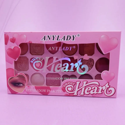 PALETA DE SOMBRAS SWEET HEART ANYLADY