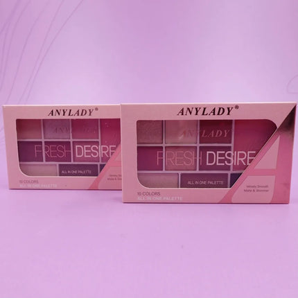 PALETA DE SOMBRAS FRESH DESIRE ANYLADY