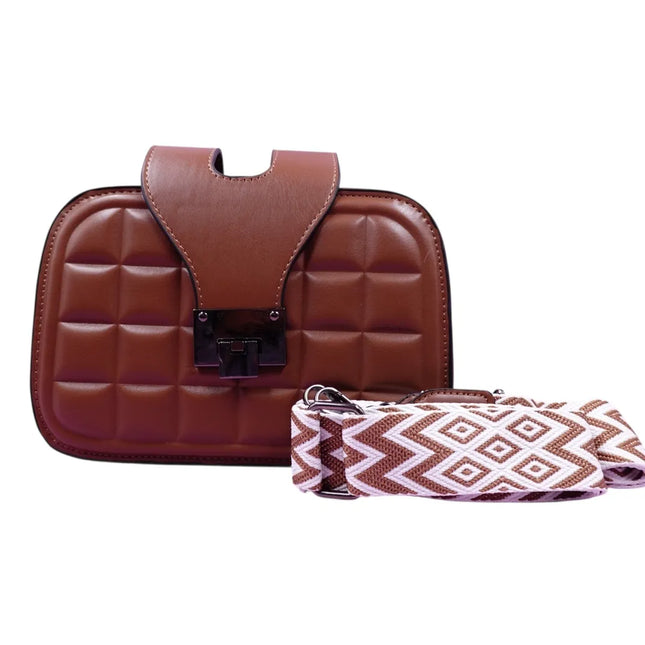 BOLSO ELEGANTE DE DAMA CUADROS