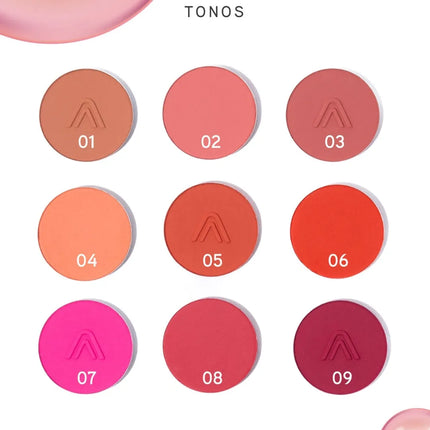 PALETA DE RUBORES X9 ATENEA
