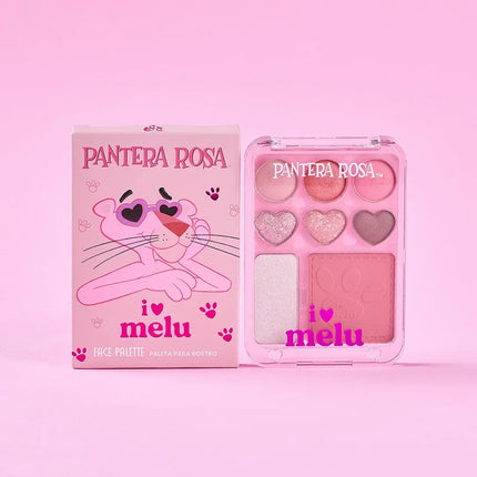 PALETA PARA ROSTRO VELVET PINK PANTERA ROSA RUBY ROSE