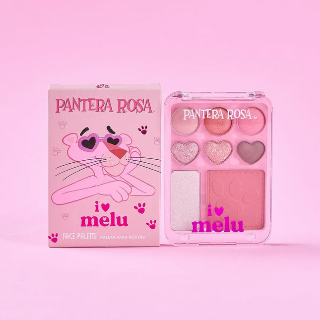 PALETA PARA ROSTRO VELVET PINK PANTERA ROSA RUBY ROSE