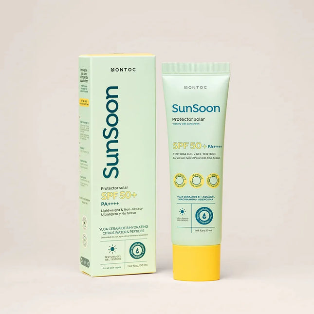 PROTECTOR SOLAR EN GEL SUNSOON SPF50+ MONTOC