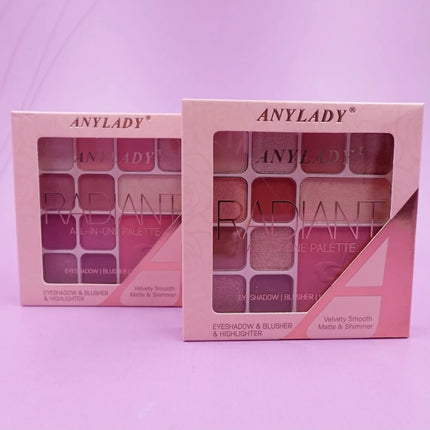 PALETA DE SOMBRAS RADIANT ANYLADY