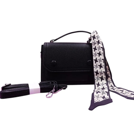 BOLSO ELEGANTE DAMA BROCHE BOTON