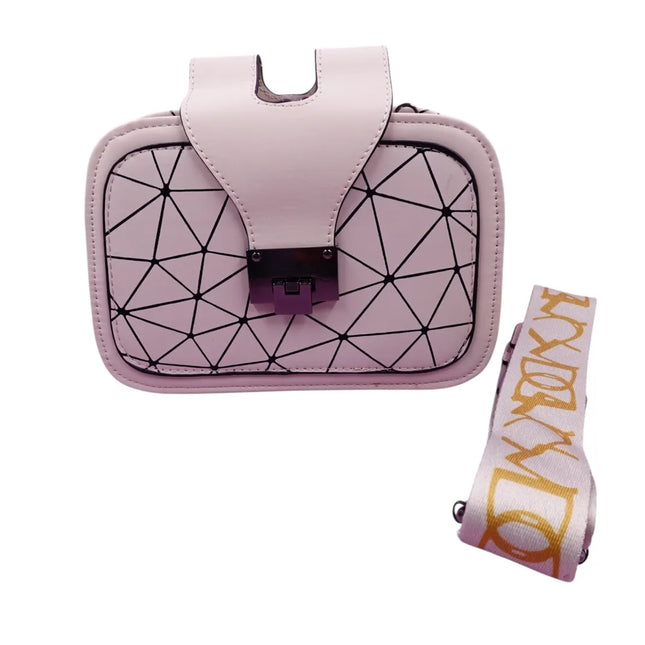 BOLSO RAYADO DE DAMA 2 CIERRES