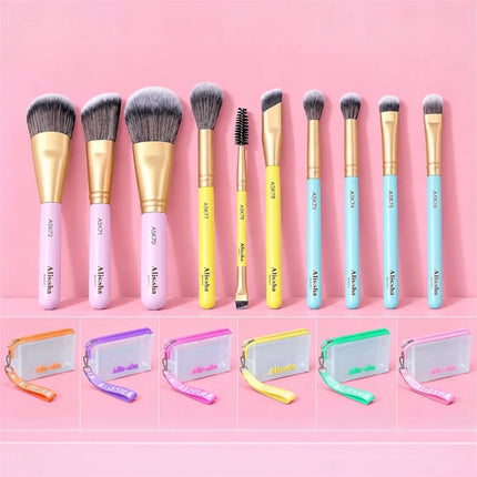 KIT DE BROCHAS CUADRADO ALISSHA