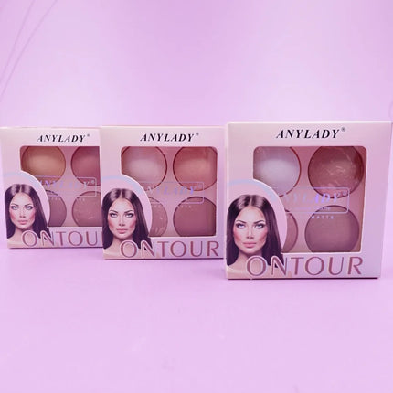 PALETA DE CONTORNOS x4 ANYLADY
