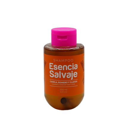 SHAMPOO CANELA, ROMERO Y CLAVOS FRUTO SALVAJE